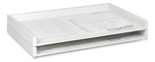 Giant Stack Tray For 24  X 36  Documents, White, 4897