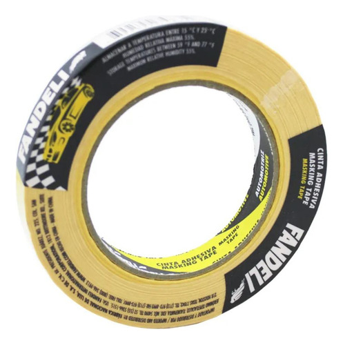 Cinta Masking Tape Fandeli Automotriz Adhesiva 18x50mm 74835