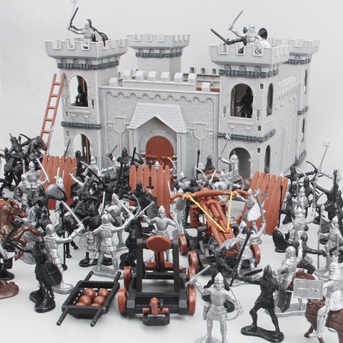 Set De Juegos Para Niños Mini Medieval Castle Toys