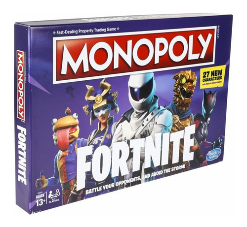 Juego Monopolio Monopoly Hasbro Fortnite Febo