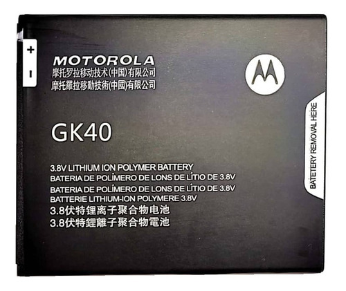 Bateria Pila Motorola Gk40 Moto C / E4 E5 / G4 Play G5 Play