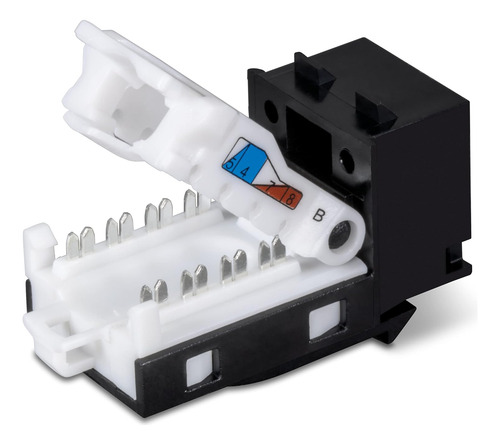 Conector Keystone Trendnet Cat6, Paquete De 25, Terminales..