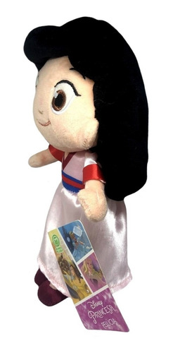 Imagem 3 de 4 de Boneca De Pelúcia Pequena Princesa Mulan Disney Original Dtc