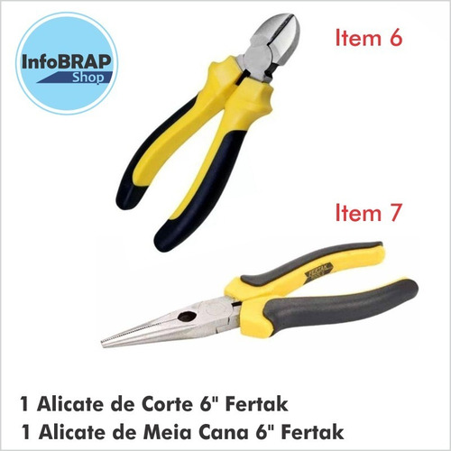 Kit Ferramenta De Rede Cabeamento Estruturado Infobrap
