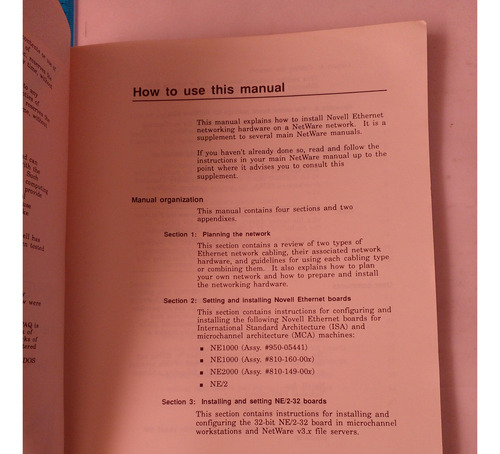 Netware Novell (Usado)