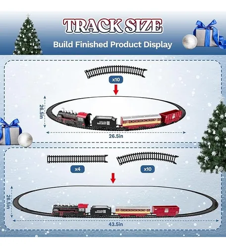 Tren Clásico Con Luz Y Música