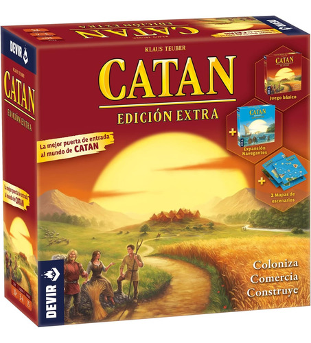 Juego De Mesa Catan Edición 25 Aniversario Original Nuevo