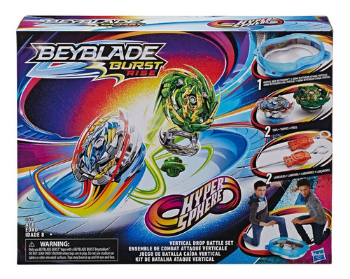 Beyblade Estadio Set Batalla Burst Rise Hypersphere New!!