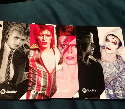 David Bowie Is Set 5 Limited Edition Metro Card Nyc Subway 