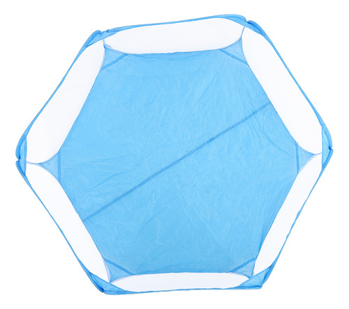 Jaula Portátil Azul Para Mascotas, Carpa, Corralito Para Ani