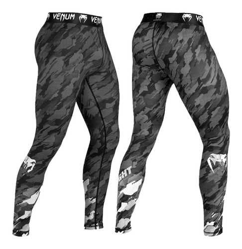 Imagen 1 de 6 de Calza Larga Venum Tecmo Mma Jiu Jitsu Thai Kick