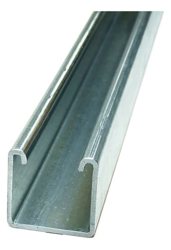 Pack - 3 Riel Unistrut 42x42x1000 1,2mm Zincado 1mt