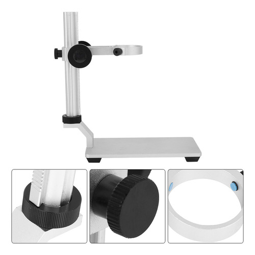 Suporte Universal Para Microscópio Digital Em Liga Metálica