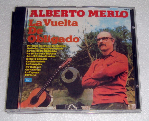 Alberto Merlo La Vuelta De Obligado Cd Bajado De Lp