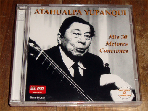 Atahualpa Yupanqui 30 Mejores Canciones X2 Cds Nuevo / Kktus