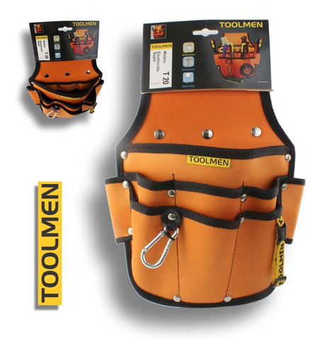 Imagen 5 de 7 de Porta Herramientas Cartuchera Toolmen T20 Electricista Super