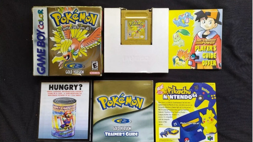 Pokémon Gold Version Full | Nintendo Game Boy Color, 2001