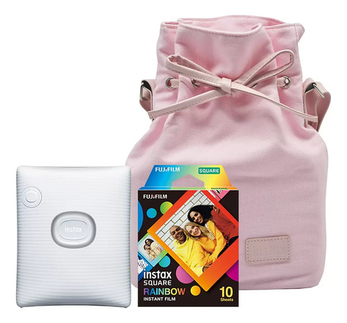 Fujifilm Bundle Impresora Instax Link Sq Blanco