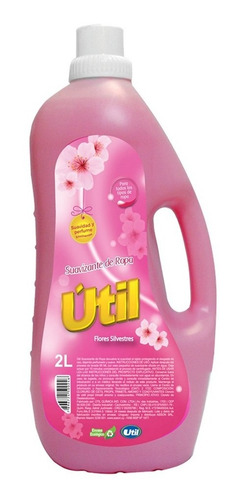 Suavizante Perfumado Para Ropa Útil 2l Flores Electroventas