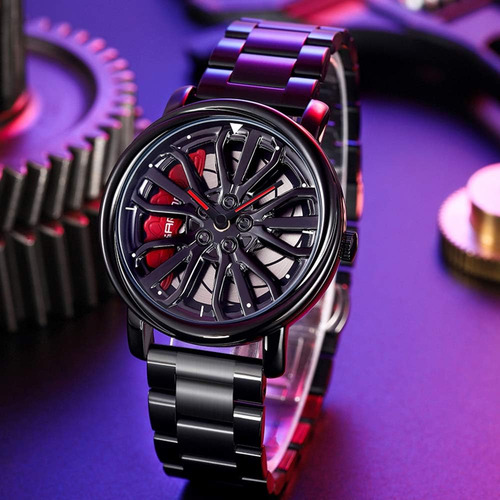 Gorben Reloj De Pulsera Para Hombre Reloj Giratorio Con De