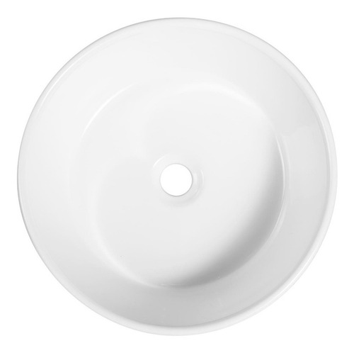 Imagen 2 de 5 de Bacha De Apoyo De Porcelana Cilíndrica De 36 Cm