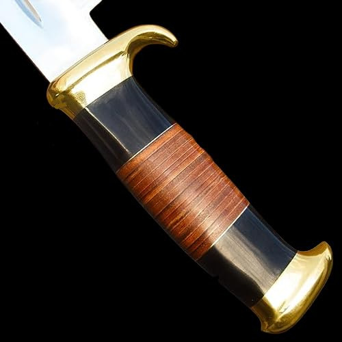 Cuchillo Grande Cocodrilo Dundee Bowie De 18 Con Funda De Cu