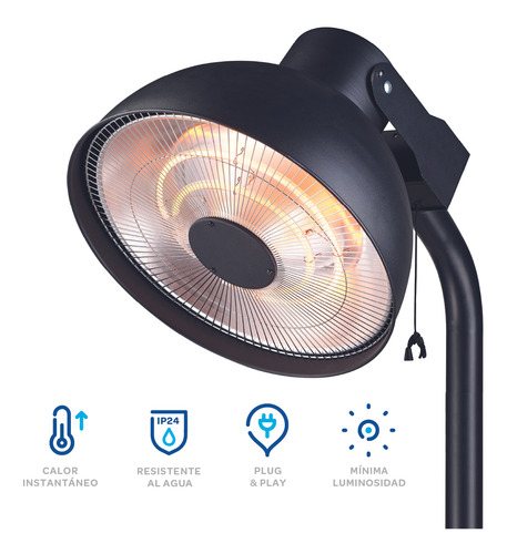 Calefactor De Terraza Primaheat 3 Potencias 2000w Primaterm