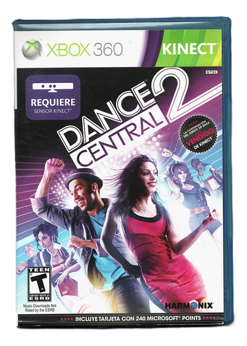 Cámara Sensor Kinect De Xbox 360 (original) +2 Juegos (Usado)