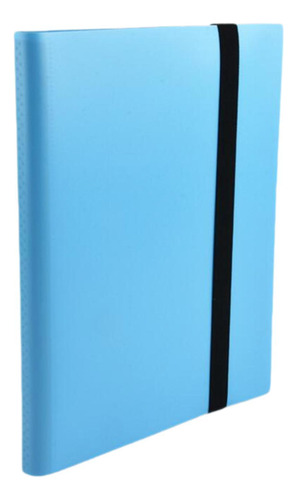 Tarjetas Binder Collector Storage Album, Carpeta De Azul