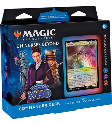 Magic Commander Deck Doctor Who Masters Of Evil