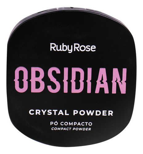 Base de maquiagem em pó Ruby Rose Obsidian HB180010 RUBY ROSE tom marrom - 9.6mL 43g