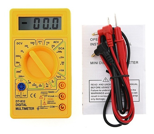 Multimetro Multitester Digital Lcd Maxima Precision Uyustool