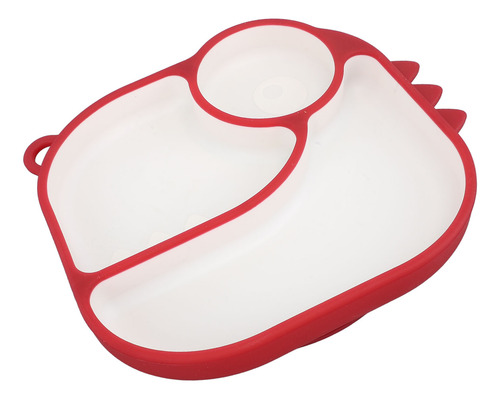 Placa De Silicona Dividida Para Bebés Con Ventosa Para Una S