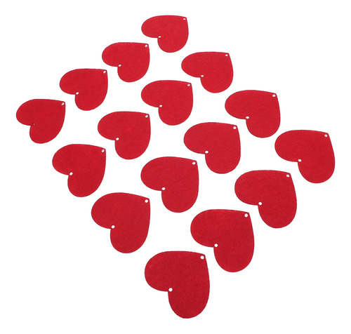 Paquete De 6 Guirnaldas A Granel Con Forma De Corazones De F