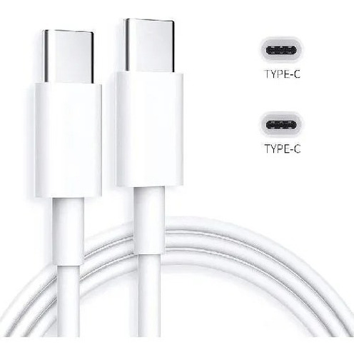 Cable De Carga Usb-c A Usb-c Carga Rápida 3a 1 Metro Itech*