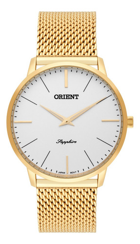 Relógio Orient Sapphire Slim Masculino Mgsss005 S1kx - Nf