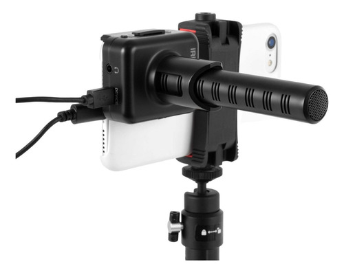 Paquete Grabación Irig Mic Video Bundle Ik Multimedia Color Negro