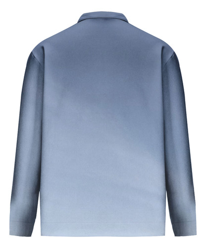 Blusa Masculina Respirável Com Decote Em V E Manga Comprida,