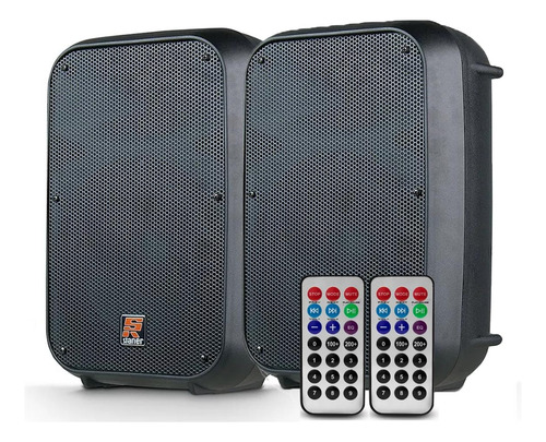Kit 02 Caixa Staner Sr-110a Bluetooth 100v/240v