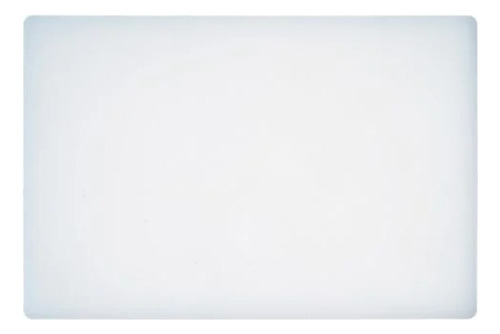 Tabla De Cortar De Polipropileno Blanca De 45 X 30 Cm