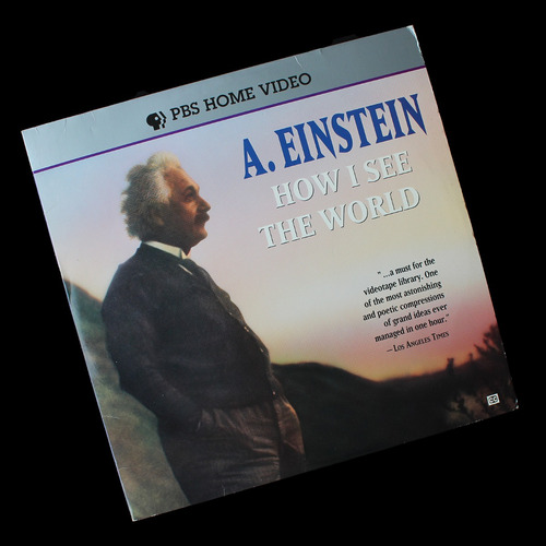 ¬¬ Laserdisc / Albert Einstein / How I See The World Zp