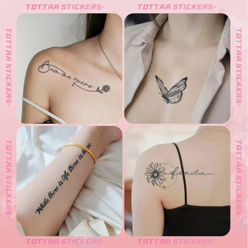 Hc-34 28 67 (3) - 11* 18 Cm - Tatuaje De Dibujos Animados A