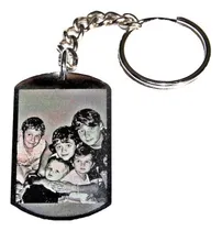 Comprar Foto Llavero Acero Personalizado 25x40mm Doble Foto O Faz
