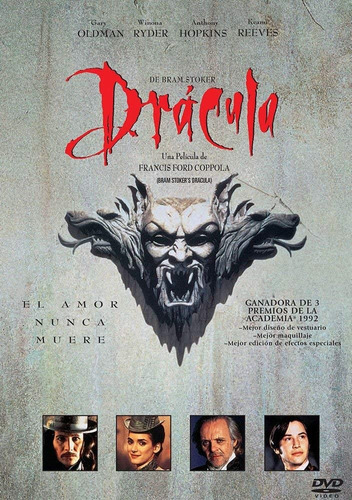 Dracula 1992 Bram Stoker Anthony Hopkins Pelicula Dvd
