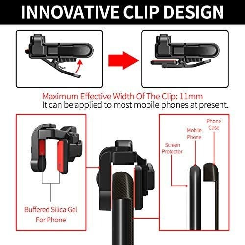 Imagen 2 de 6 de Control Juegos Mobile Ifyoo Z108 Aim Trigger L1r1/2 Pares