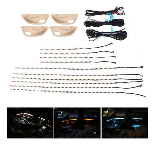 Tiras Led Decorativas De 3 Colores Para Iluminación Ambienta