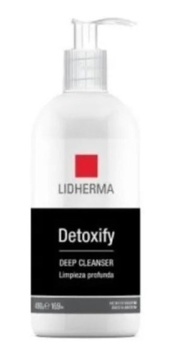 Lidherma Detoxify Deep Cleanser Gel Jabon De Limpieza 480gr