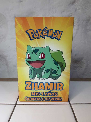 Souvenirs Pokemon 25 Bolsitas Y Libritos