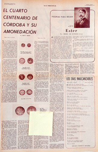 El Cuarto Centenario De Córdoba Y Su Amonedación 1973 