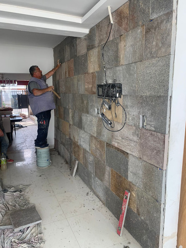 Baldosa De Porfido Corte A Disco